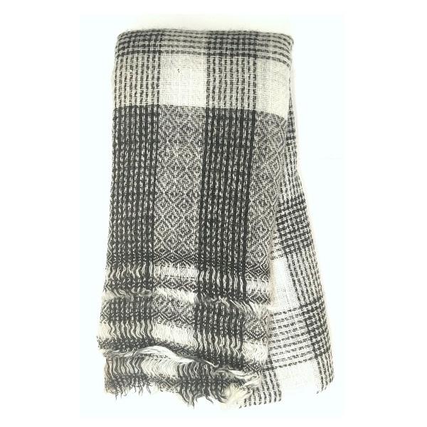 Light Gray 100% Pashmina Cashmere Scarf – Handmade Nepalese Wrap/Shawl/Stole