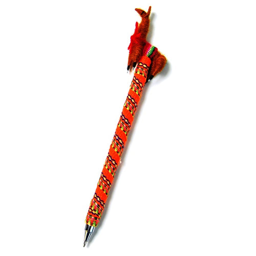 Llama Fabric Pen - Peru