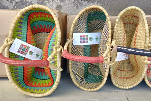 How to perfectly reshape your Bolga basket