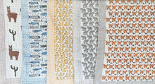 Block Printed Kantha Baby Blanket - Fish Print