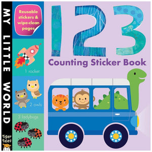 123 Counting Sticker Book