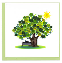 Summer Tree Quilled Greeting Card