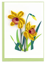Daffodil Quilled Mini Card