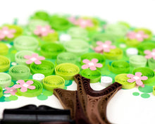 Spring Tree Quilled Greeting Card