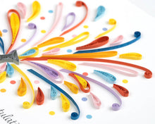 Celebration Congrats Quilled Greeting Card
