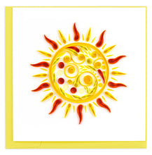 Quilled Sun Card