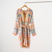 Multicolor Bathrobe Turkish Cotton LightWeight Robe Quickdry
