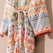 Multicolor Bathrobe Turkish Cotton LightWeight Robe Quickdry