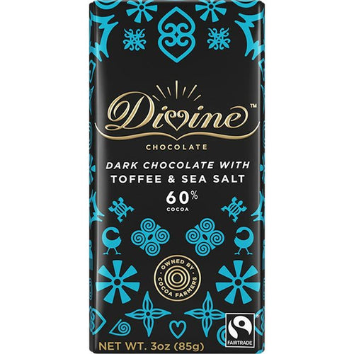 Dark Toffee & Sea Salt Chocolate - Ghana