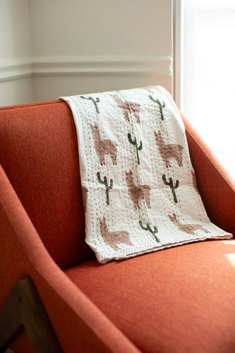 Llama + Cactus Quilt