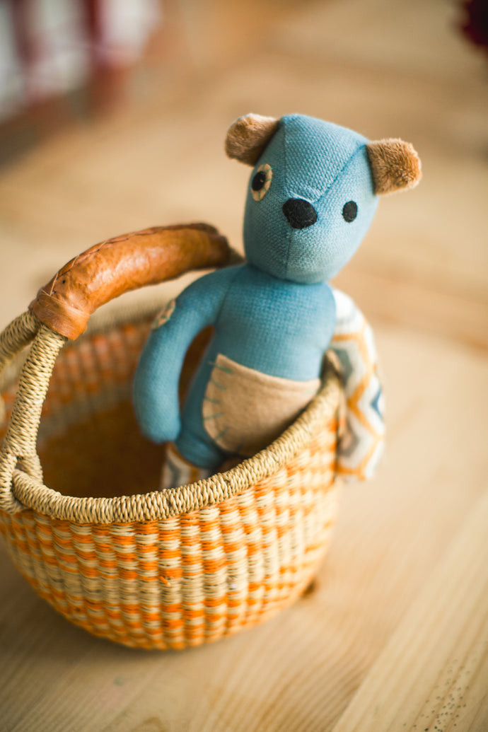 Buy-One-Give-One Teddy Bear - Blue - West Bank