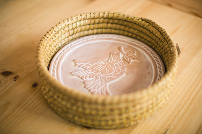 Peace Dove Basket Bread Warmer - Bangladesh