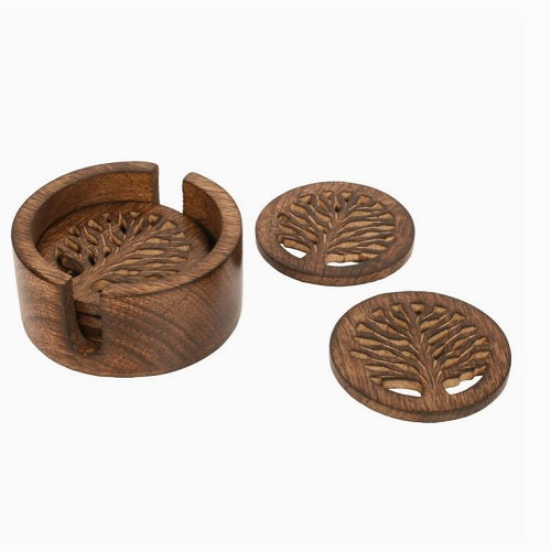 Tree of Life Coaster Set - India