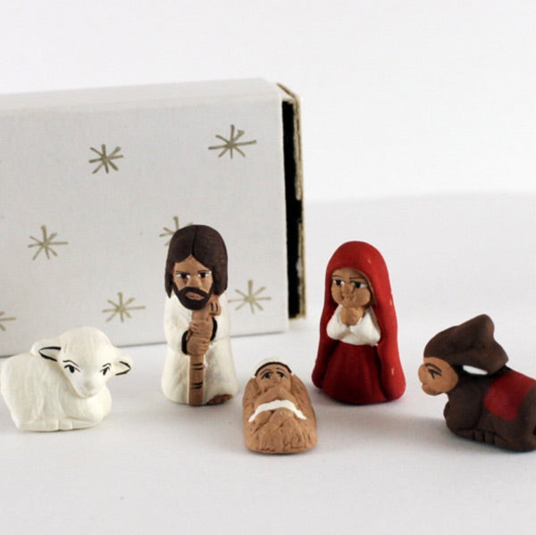 Matchbox Nativity - Peru