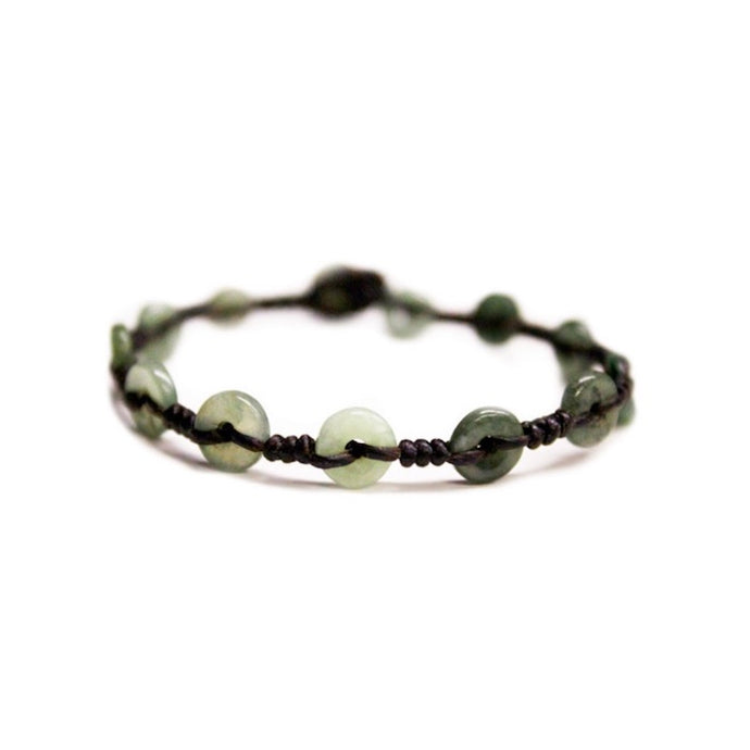 Jade Disc Bracelet - Thailand