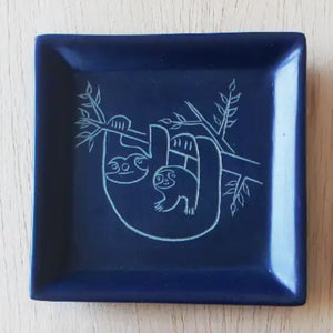 Sloth Soapstone Dish - Kenya