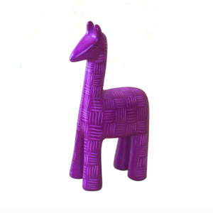 Pink Soapstone Llama - Kenya