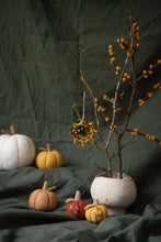 Pumpkin w/Embroidery - Yellow