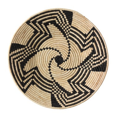 Black Swirl Basket - Uganda