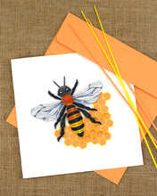 Honey Bee Everyday Quilled Greeting Card