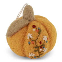 Pumpkin w/Embroidery - Yellow