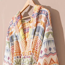 Multicolor Bathrobe Turkish Cotton LightWeight Robe Quickdry