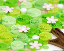 Spring Tree Quilled Greeting Card