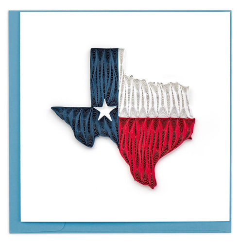 Quilled Texas Flag Card - Vietnam