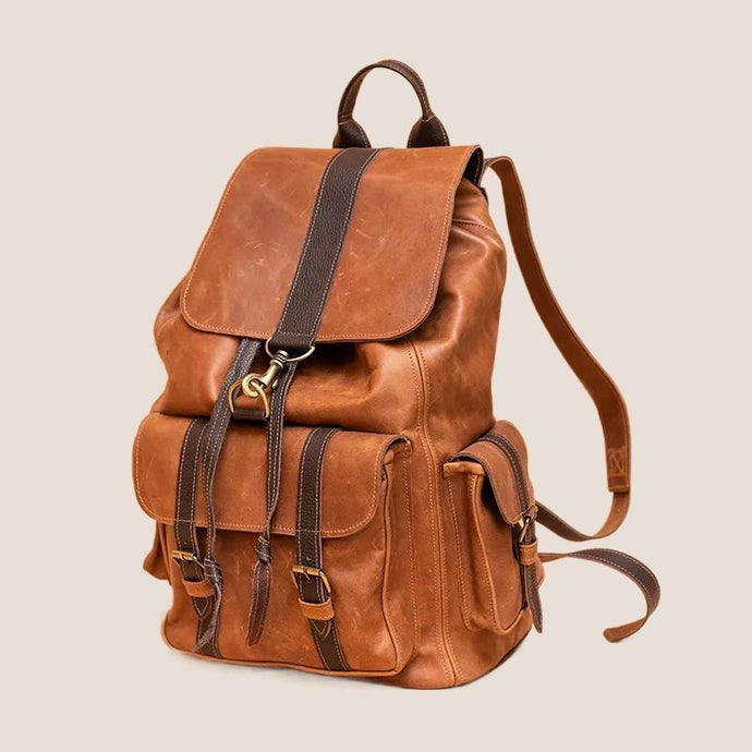 Leather Backpack - Morocco