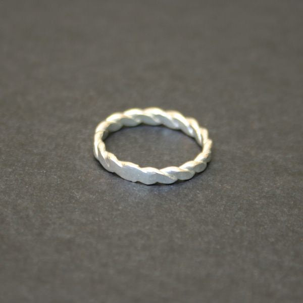 Twist Silver-Plated Ring - Mexico