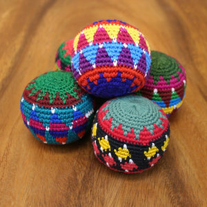 Crocheted Hacky Sack Ball - Guatemala