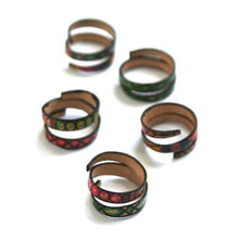 Leather Wrap Ring - Indonesia