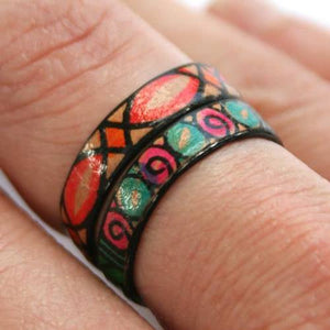 Leather Wrap Ring - Indonesia