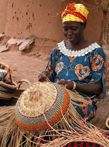 Bolga Market Basket - Ghana
