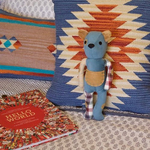 Buy-One-Give-One Teddy Bear - Blue - West Bank