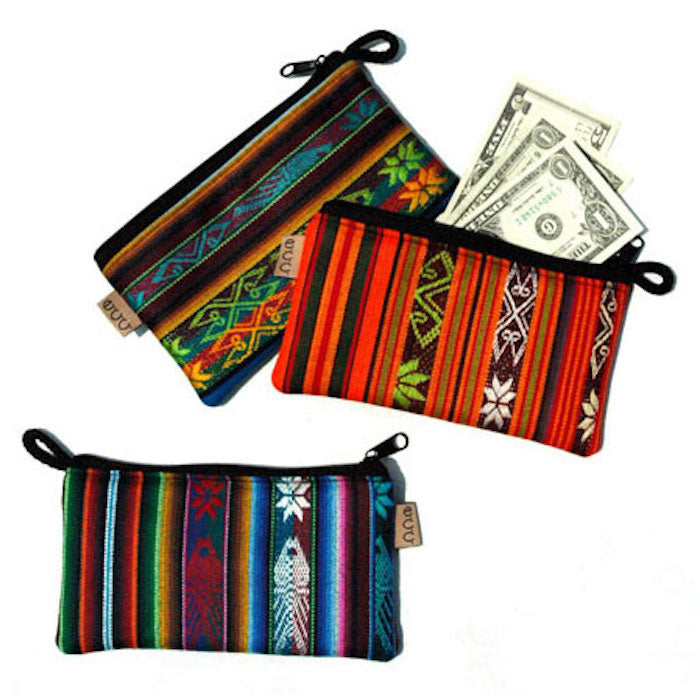 Fabric Zipper Pouch - Ecuador – Fair and Square Imports