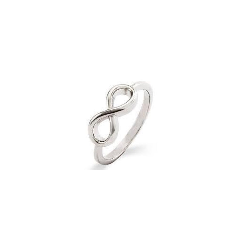 Sterling Silver Infinity Ring | Shane Co.