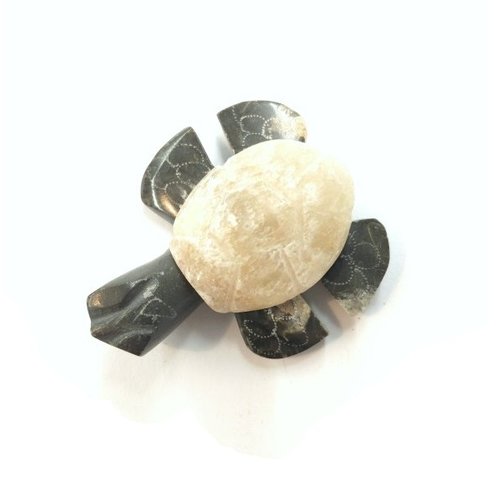 Marble & Onyx Mini Turtle - Ecuador
